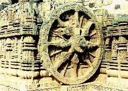 Wheels of Surya Temple